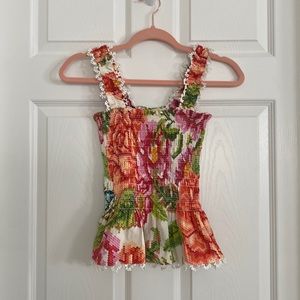 FARM Rio Floral Cami XS NWT
